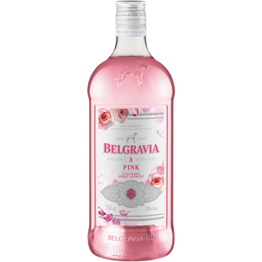 Belgravia Pink Gin Bottle 750ml