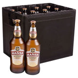 Hansa Pilsener Beer Bottles 12 x 750ml
