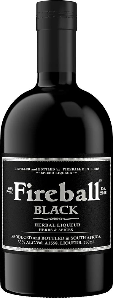 FIREBALL BLACK HERBAL LIQUEUR 750ml