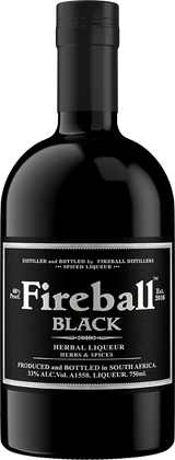 FIREBALL BLACK HERBAL LIQUEUR 750ml