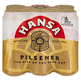 Hansa Pilsener Local Beer 6 x 500ml